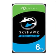 Seagate Skyhawk 6tb Surveillance Internal Hard Drive Hdd 3.5 Inch Sata 6gb/s 256mb Cache For Dvr Nvr Security Camera System With Drive Health Management Frustration Free Packaging (st6000vx001)