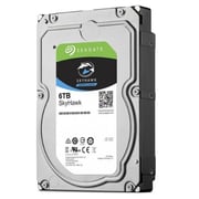 Seagate Skyhawk 6tb Surveillance Internal Hard Drive Hdd 3.5 Inch Sata 6gb/s 256mb Cache For Dvr Nvr Security Camera System With Drive Health Management Frustration Free Packaging (st6000vx001)