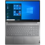 Lenovo ThinkBook 15 (2020) Laptop - 11th Gen / Intel Core i5-1135G7 / 15.6inch FHD / 256GB SSD / 8GB RAM / Shared Intel Iris Xe Graphics / Windows 10 Pro / English & Arabic Keyboard / Mineral Grey / Middle East Version - [20VE001HAD]