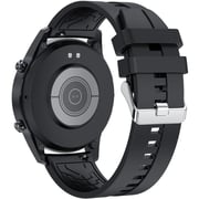 ساعة ذكية Elite 3 باللون الأسود من Xcell مع حزام من السيليكون الأسود