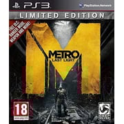 Sony Ps3 Metro Last Light Limited Edition