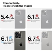 Spigen Thin Fit Designed For Iphone 13 Pro Case Cover - Black