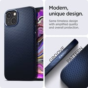 Spigen Liquid Air Designed For Iphone 13 Case Cover - Navy Blue