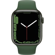 Apple Watch Series 7 GPS, 41mm Green Aluminium Case with Clover Sport Band – Middle East Version