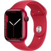 Apple Watch Series 7 GPS, 45mm (PRODUCT)RED Aluminium Case with (PRODUCT)RED Sport Band