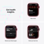 Apple Watch Series 7 GPS, 45mm (PRODUCT)RED Aluminium Case with (PRODUCT)RED Sport Band