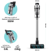 Samsung Jet 90 Complete Cordless Vacuum Cleaner Silver VS20R9046T3/SG