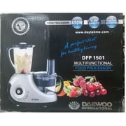 Daewoo DFP1501 Food Processor 2ltr 450w Black/white