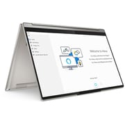 Lenovo Yoga 9 2 in 1 Laptop - 11th Gen Core i7 3GHz 16GB 1TB Shared Win11Home 14inch UHD Mica English/Arabic Keyboard 82BG00C7AX (2021) Middle East Version