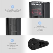 Daewoo DTF36DR Digital Tower Fan 36