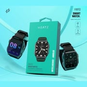 Heatz HW10 Z Full Touch Screen Smartwatch Black