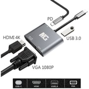 Maxguard Rayo-Series 4 In 1 USB-C Hub