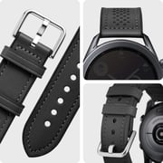 Spigen Retro Fit for Samsung Galaxy Watch 4 Classic Band 46mm/42mm, Watch 4 Band 44mm/40mm, Watch 3 Band 41mm, Watch Active 1&2 Band / Strap - Black