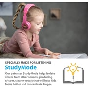 Buddyphones Play+ BP-PLAYP-PINK On Ear Wireless Headset Rose Pink