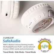 Buddyphones Play+ BP-PLAYP-YELLOW On Ear Wireless Headset Sun Yellow