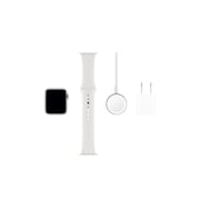 Apple Watch Series 5 Gps + Cellular 44mm Silver Aluminium Case White Band
