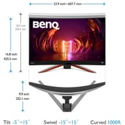 Benq BQ-EX2710R QHD Curved Gaming Monitor 27inch