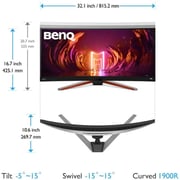 Benq BQ-EX3415R QHD Ultrawide Curved Gaming Monitor 34inch