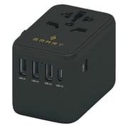 Smart Premium International Travel Adapter Black