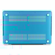 Rdn Compatible For New Macbook Pro 13 Inch Case 2019 2018 2017 2016 Release With/without Touch Bar Model A2159 A1989 A1706 A1708 Frosted Hard Shell Silicone Keyboard Cover (sky Blue)