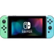 Nintendo Switch 32GB Pastel Green/Blue Middle East Version + Animal Crossing: New Horizons Edition