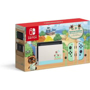 Nintendo Switch 32GB Pastel Green/Blue Middle East Version + Animal Crossing: New Horizons Edition