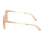Tomford Tf725-k 74g Cat-eye Pink Fullrim Sunglasses For Women(mirrored Gold Lens)