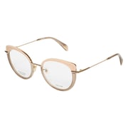 Police Vpla05 0a39 Cat-eye Rosegold Fullrim Eyeglasses For Women