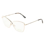 Tomford Tf5518 028 Butterfly Gold Fullrim Eyeglasses For Women