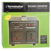 Terminator Brand Voltage Converter Ac/ac 1500w