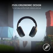 Razer Barracuda X Wireless Gaming Headset, Triforce 40mm Drivers, Usb Type-c, Detachable Cardioid Mic, 7.1 Surround Sound, Multi Platform Compatibility - Black