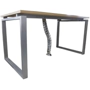 Mahmayi Ergo Cable Management Snake - Cable Organiser - Abs Material - Coated With Silver Powder - Desk Cable Management - Modern Style