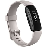 Fitbit FB418BKWT Inspire 2 Fitness Tracker Lunar White + Skullcandy S2JPW-M1 Wired Headphone Blue