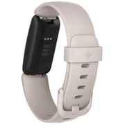 Fitbit FB418BKWT Inspire 2 Fitness Tracker Lunar White + Skullcandy S2JPW-M1 Wired Headphone Blue