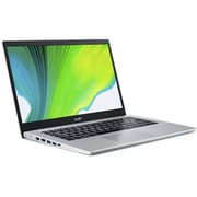 Acer Aspire 5 (2020) Laptop - 11th Gen / Intel Core i3-1115G4 / 14inch FHD / 4GB RAM / 256GB SSD / Shared Intel UHD Graphics / Windows 11 Home / English & Arabic Keyboard / Silver / Middle East Version - [A514-54-32G3]