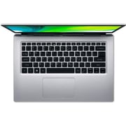 Acer Aspire 5 (2020) Laptop - 11th Gen / Intel Core i5-1135G7 / 14inch FHD / 8GB RAM / 512GB SSD / 2GB NVIDIA GeForce MX350 Graphics / Windows 11 Home / English & Arabic Keyboard / Silver / Middle East Version - [A514-54G-58DN]