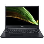 Acer Aspire 7 (2021) Gaming Laptop - AMD Ryzen 5-5500U / 15.6inch FHD / 8GB RAM / 512GB SSD / 4GB NVIDIA GeForce RTX 3050 Graphics / Windows 11 Home / English & Arabic Keyboard / Black / Middle East Version - [A715-42G-R0YX]
