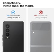 Spigen GLAStR Optik Camera Lens Protector 2 Pack for Samsung Galaxy Z Fold 3 5G - Black