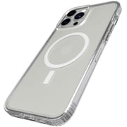 Tech21 Evo Clear Designed For Iphone 13 Pro Max Case Cover Compatible With Magsafe With 12 Feet Drop Protection - Crystal Clear