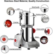 Biolomix 700g Grains Spices Hebals Cereals Coffee Dry Food Grinder Mill Grinding Machine Gristmill Home Medicine Flour Powder Crusher
