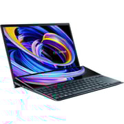 ASUS ZenBook Duo 14 UX482 14” FHD NanoEdge Touch Display, Intel Evo Platform, Core i5-1135G7, 8GB RAM, 512GB PCIe SSD, Innovative ScreenPad Plus, Windows 10 Home, Celestial Blue, UX482EA-ES51T
