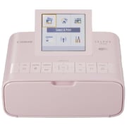 Canon Selphy CP1300 Wirless Printer Pink + Canon RP-108 Photo Paper