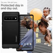 Spigen Rugged Armor Designed For Google Pixel 6 Pro Case Cover - Matte Black