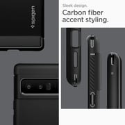 Spigen Rugged Armor Designed For Google Pixel 6 Pro Case Cover - Matte Black