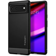 Spigen Rugged Armor Designed For Google Pixel 6 Case Cover - Matte Black