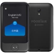 Pocketalk S Portable Voice Translator Esim Black