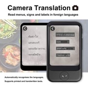 Pocketalk S Portable Voice Translator Esim Black