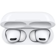 سماعات Apple Airpods Pro مع علبة شحن لاسلكي، لون أبيض