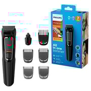Philips Series 3000 7-in-1 Multi Grooming Kit for Beard & Hair with Nose Trimmer Attachment - MG3720/13