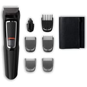 Philips Series 3000 7-in-1 Multi Grooming Kit for Beard & Hair with Nose Trimmer Attachment - MG3720/13
